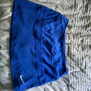 Royal Blue Nike dri- fit tennis skirt